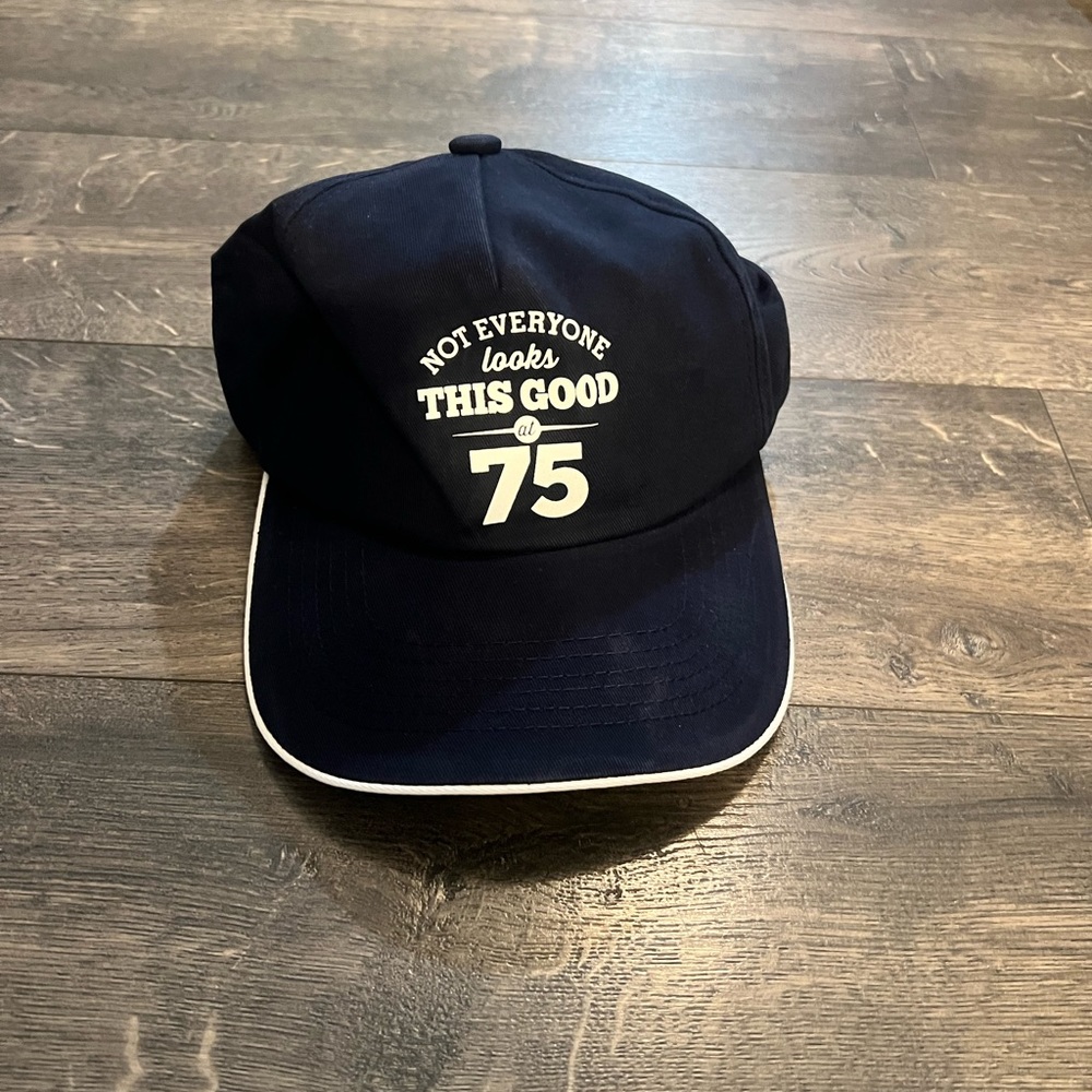 Not Everyone‎ Looks This Good At "75". Hat NEW